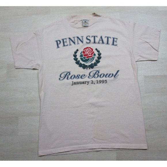 Galt Sand Other - Vintage Penn State University Football 1995 Rose Bowl‎ T-Shirt (L) NCAA 1990's